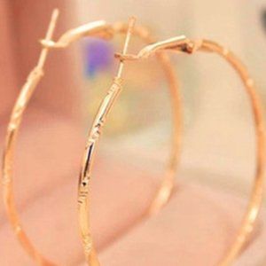 Gold Hoop Earrings